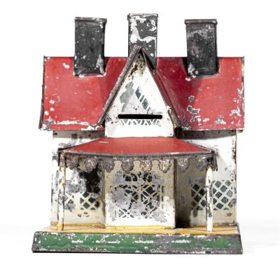 House with Three Chimneys Tin Bank. George Brown Company. Forestville, Connecticut - 1870 - 6 