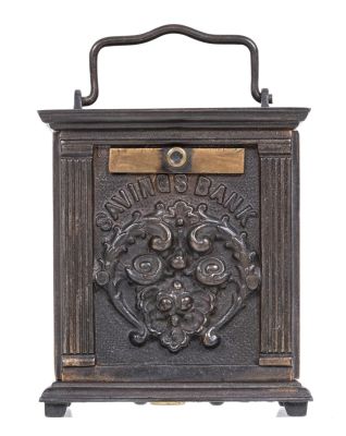 Chandlers Bank. Made by National Brass Works. Cleveland, Ohio - 1910's. Condition: Excellent 