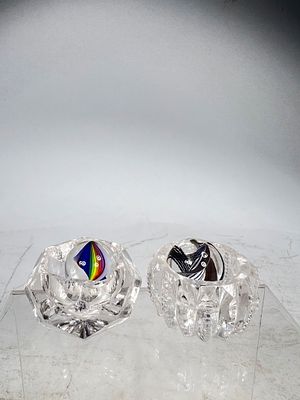 Ribbon Core & Latticino Core Marble. American 1920s- 32 mm Wide Condition: Pristine