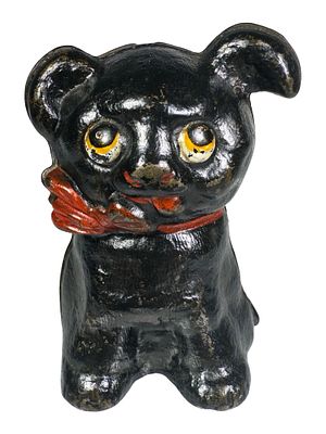 Cutie Bank. Made by Hubley Mfg. Company. Lancaster, Pa. - 1910's - 3 7/8" Tall. Condition: 