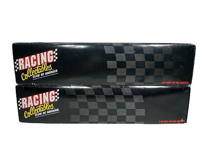 Two Drag Racing Collectibles. Made in China 2000's - Licensed by Winston Drag Racing - Boxes are 