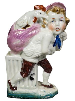 The Rooster Thief. German - Circa 1920's. Condition: Pristine Condition