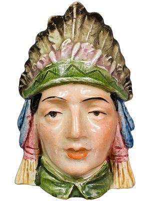 Native American Chief. German - Circa 1910'. Condition: Pristine Condition