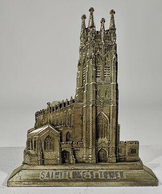 Saint Luke's Tower Bank. A.C. Rehberger Co. - Chicago, IL. 1930 - 5 3/4"T x 5"W - The Peirce 