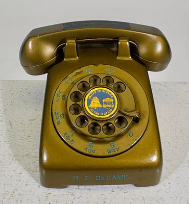 Bell Western Commemorative Phone - A Novelty to Celebrate Fifty Millionth Telephone in Service. A 