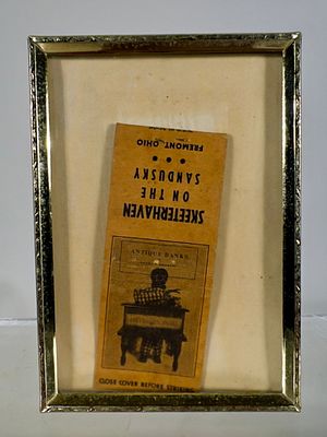 Matches with Freedman's Bank Image on the Cover. For Skeeter Haven of Sandusky Ohio - The Andrew 