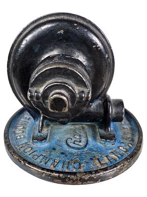 Champion Blower & Forge Co. - Advertising Paperweight - Cast Iron. Lancaster, Pa. - Circa 