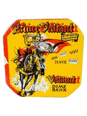 Prince Valiant - White Uniform. By King Features Syndicate Inc. American - 1954 - 2 1/2" Square. 