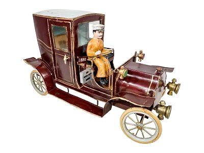 French Taxi - Coupe-de-Ville - Rare. Made by Pinard. French - 1907 - 15" Long. Condition: 