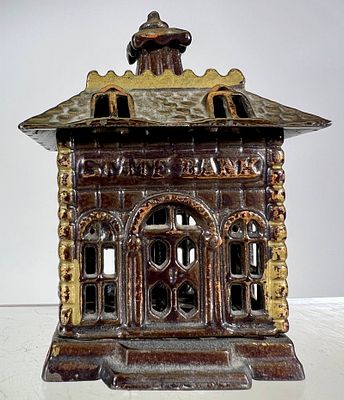 State Bank. Kenton Hardware - Kenton, OH. 1899 - 4 1/8"T - Tom Kellogg Collection Condition: 