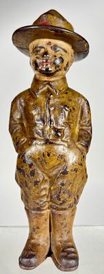 Doughboy Bank. Grey Iron Casting Co. - Pennsylvania 1920 - 7"T Condition: Good