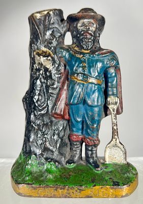 Captain Kidd Still Bank. Ives, Blakeslee Company - Bridgeport, CT. 1890 - 5 3/4"T Condition: Fine
