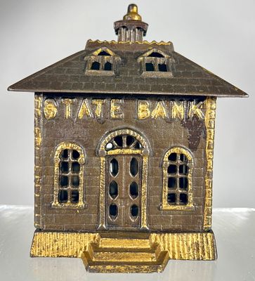 State Bank Solid Door - Second Largest Example. Kenton Hardware - Kenton, OH. 1899 - 7"T 