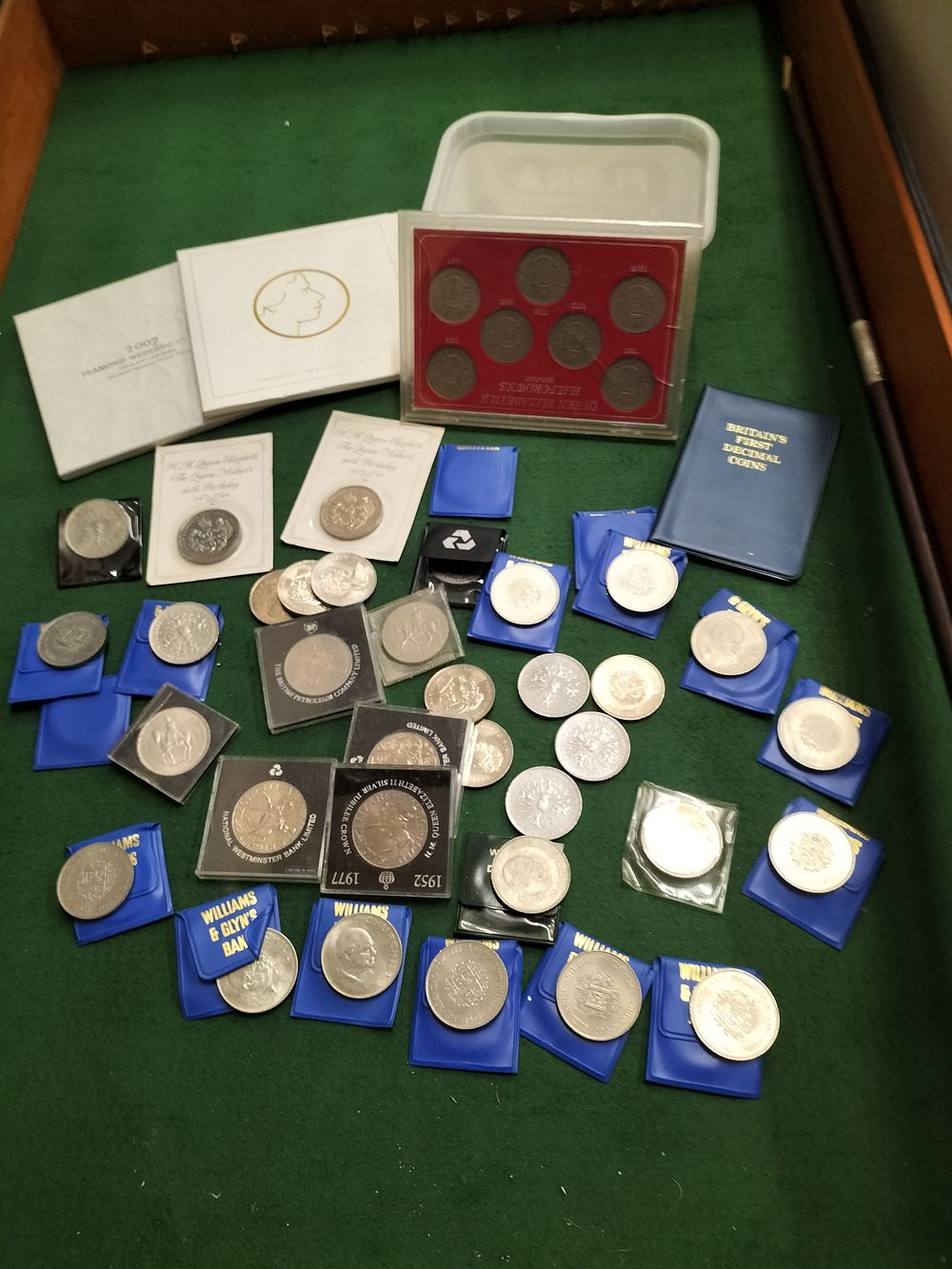 Lot 176 – UK 1953-2007 Commemorative Coin Collection, Cupro-Nickel and Base Metal