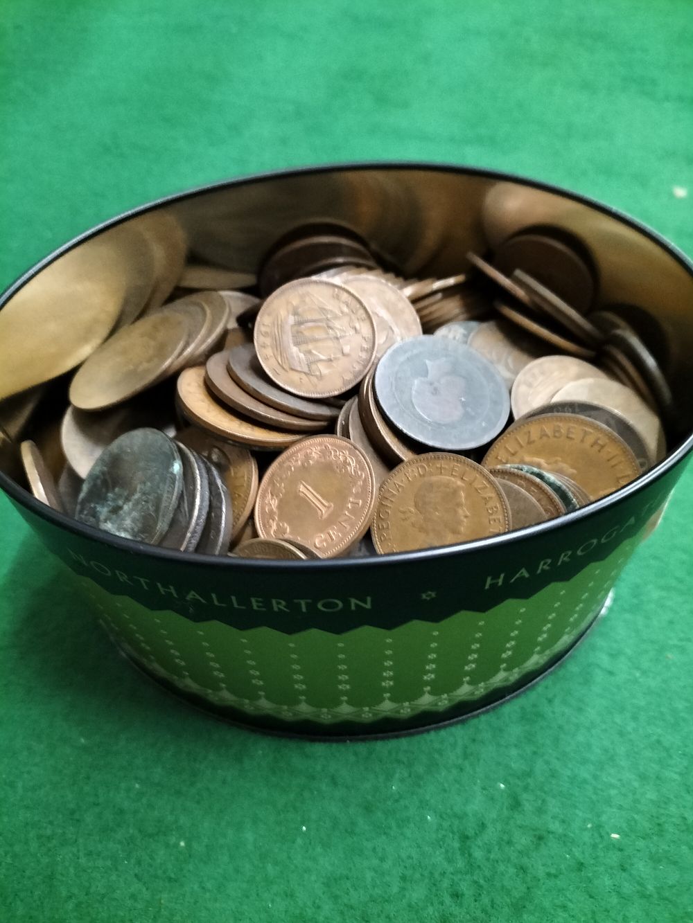 Lot 179 – UK and ZA 20th Century Mixed Coinage, Bronze and Cupro-Nickel, A Lot of Coins