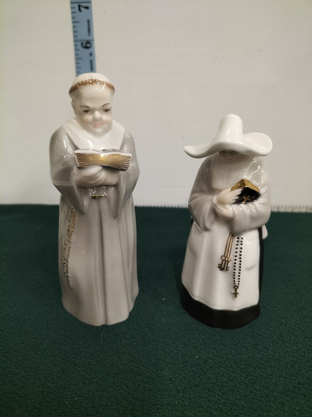 Lot 218 – Royal Worcester, The Monk and The Nun Candle Snuffers