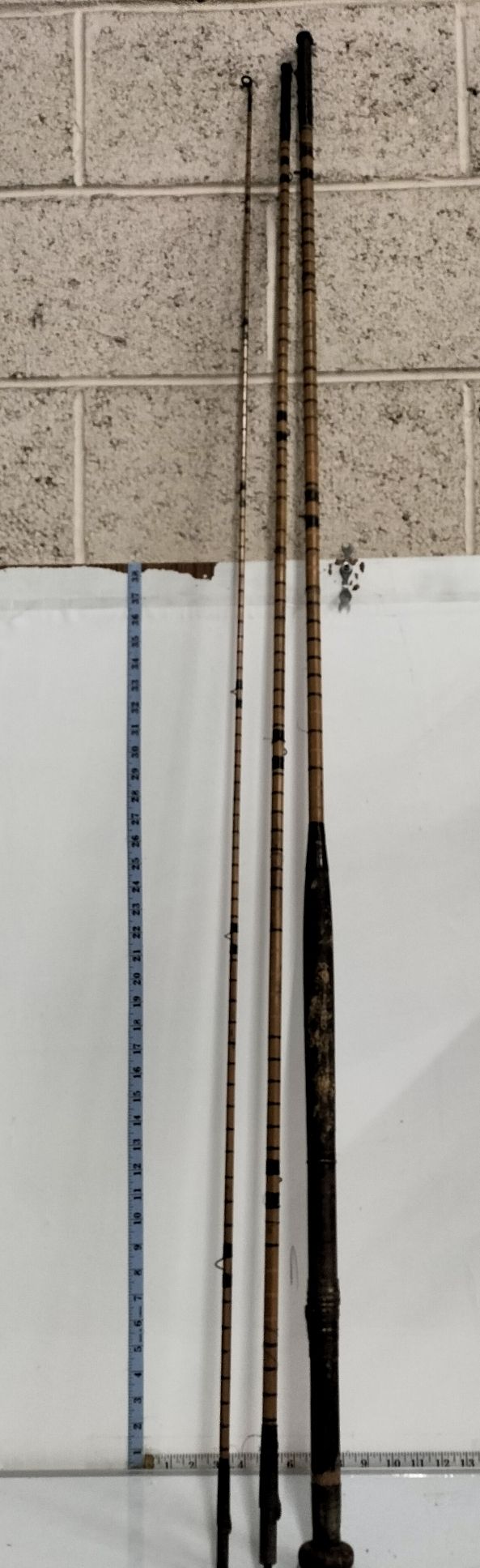 Lot 183 – A Vintage Bamboo Fly Fishing Rod in Several Sections