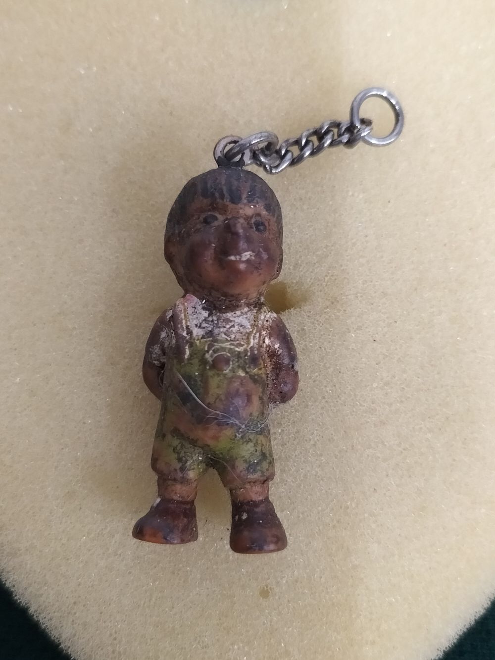 Lot 249 – Rare Stieff Boy Figurine Charm with Chain