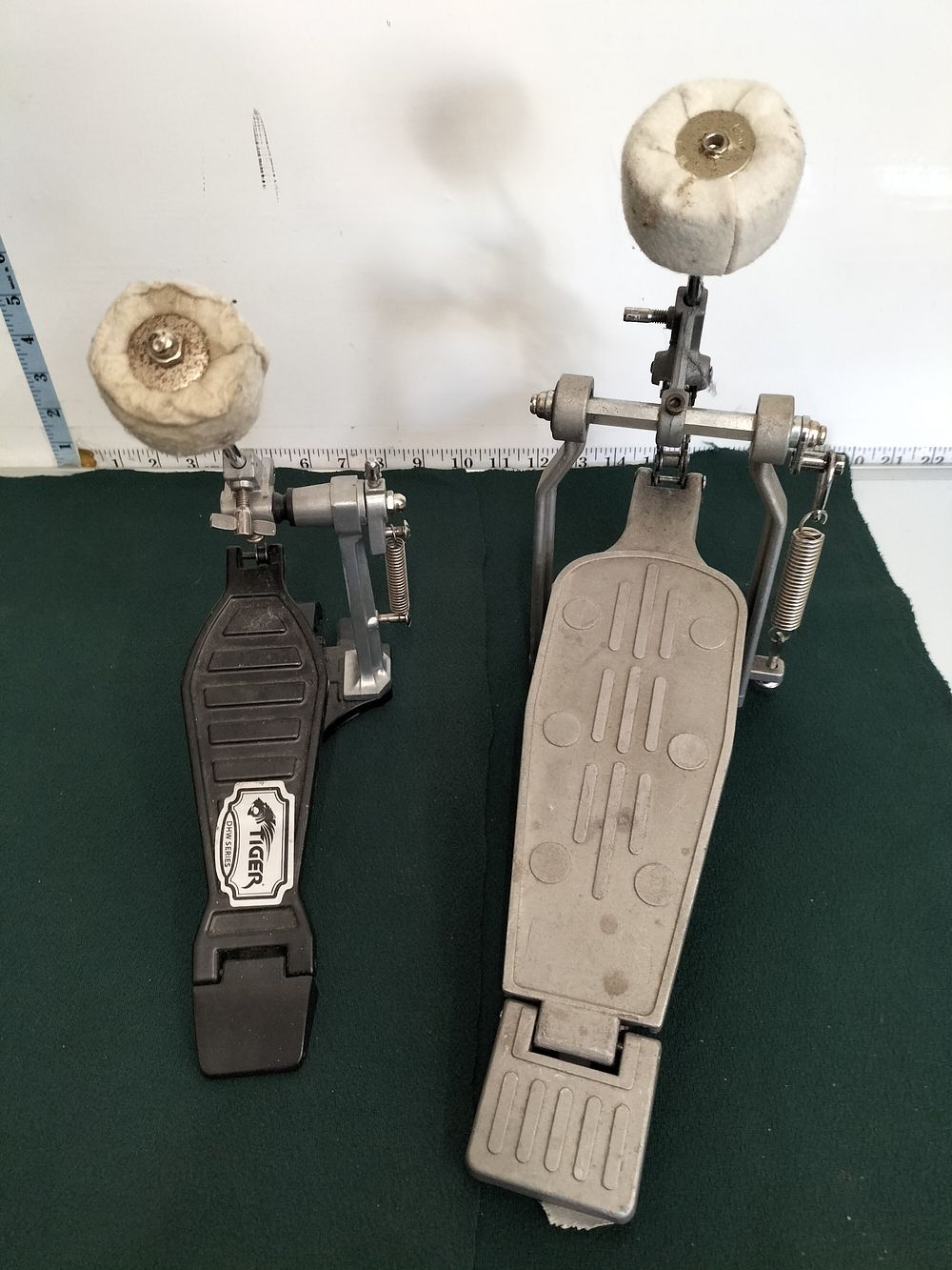 Lot 169 – Two Bass Drum Kick Pedals including a Tiger DHW Series