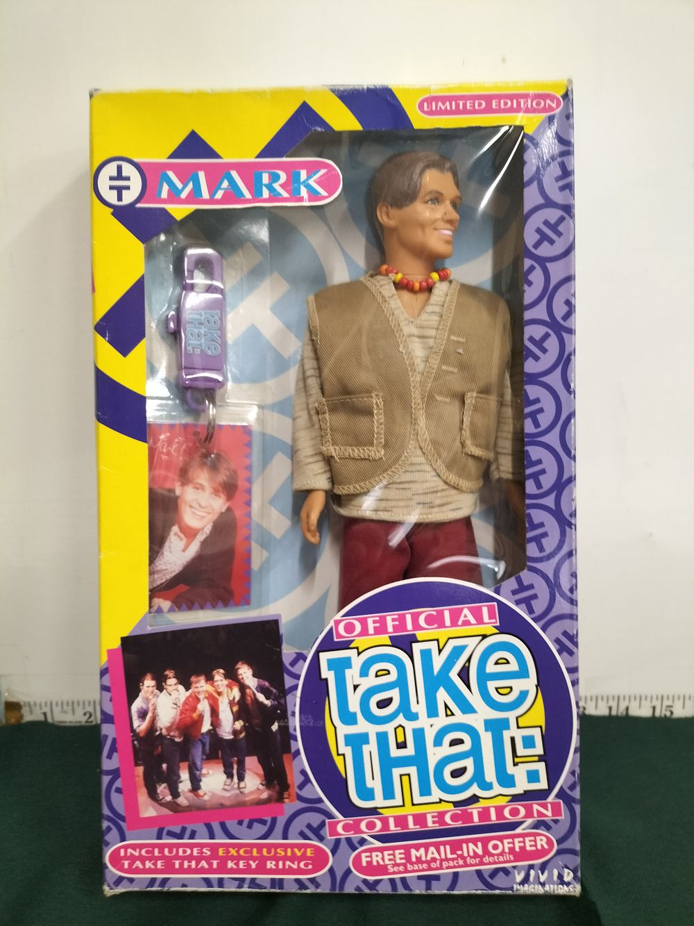 Lot 261 – Vivid Imaginations Official Take That Collection Mark Owen Limited Edition Doll
