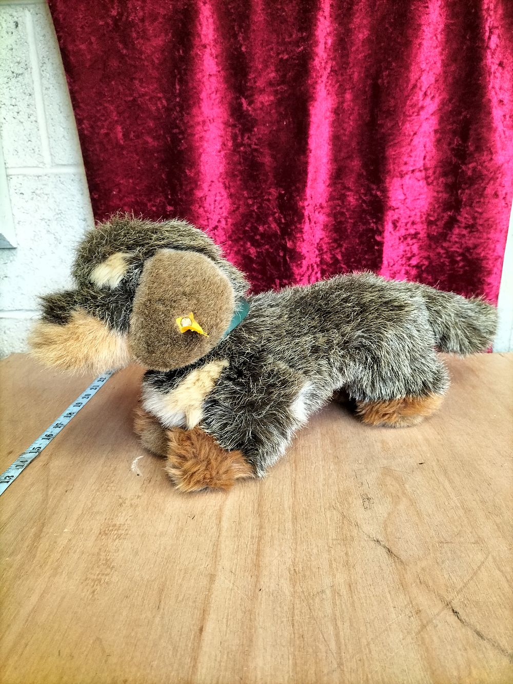 Lot 153 – Steiff Raudi Wire-Haired Dachshund Plush Toy
