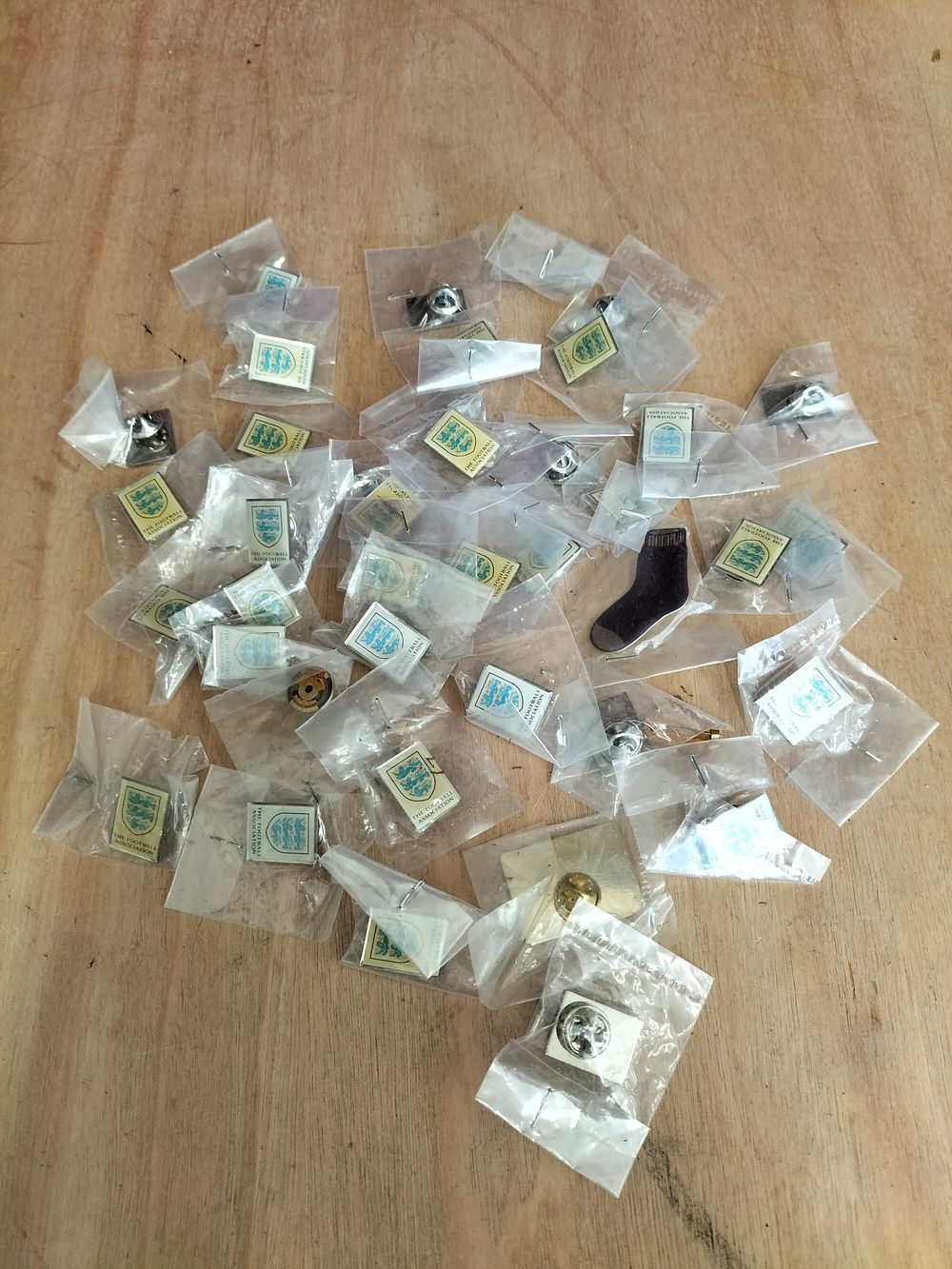 Lot 167 – A Collection of The Football Association Enamel Lapel Pins and Badges