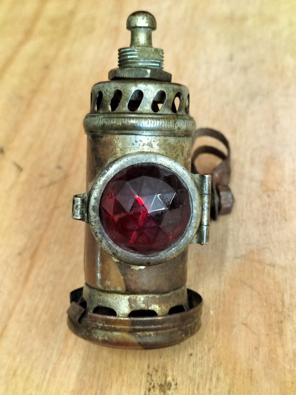 Lot 175 – Joseph Lucas Ltd No B 116 Antique Cycle or Motorcycle Rear Lamp