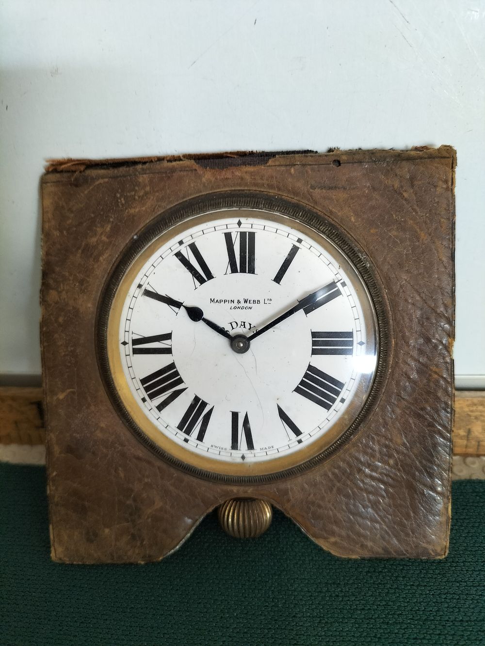 Lot 174 – An early 20th-century Swiss 8-day travel clock retailed by Mappin and Webb Ltd