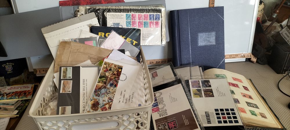 Lot 156 – UK 20th Century Philatelic Collection including FDCs, Packs, and Albums