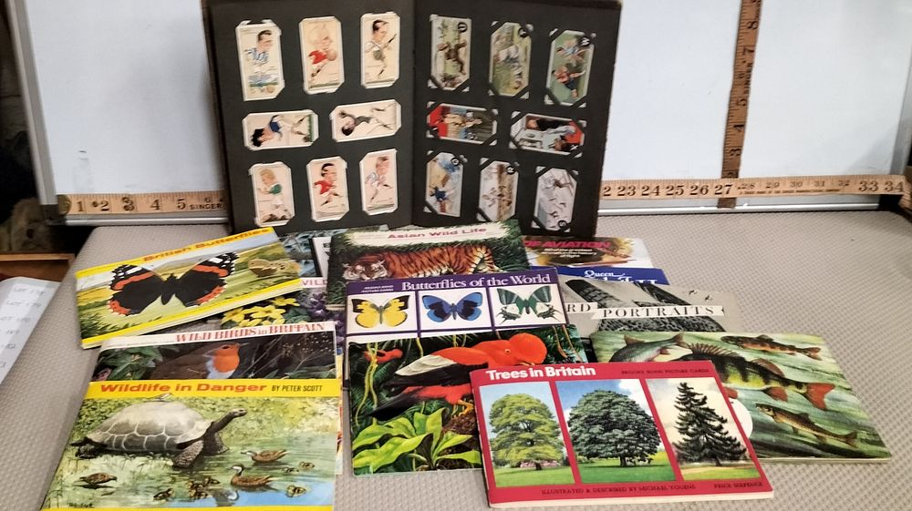 Lot 174 – A Collection of Vintage Brooke Bond Tea Card and John Player and Sons Cigarette Card Albums