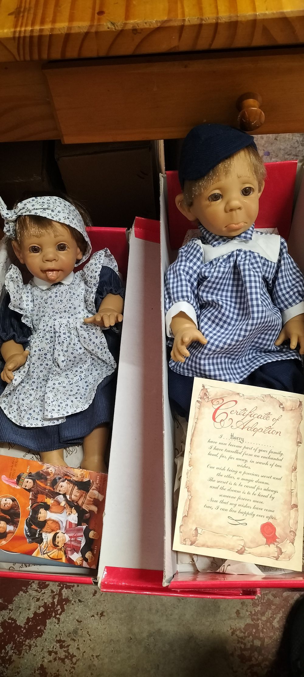 Lot 206 – Two D’Anton Jos Collectable Dolls