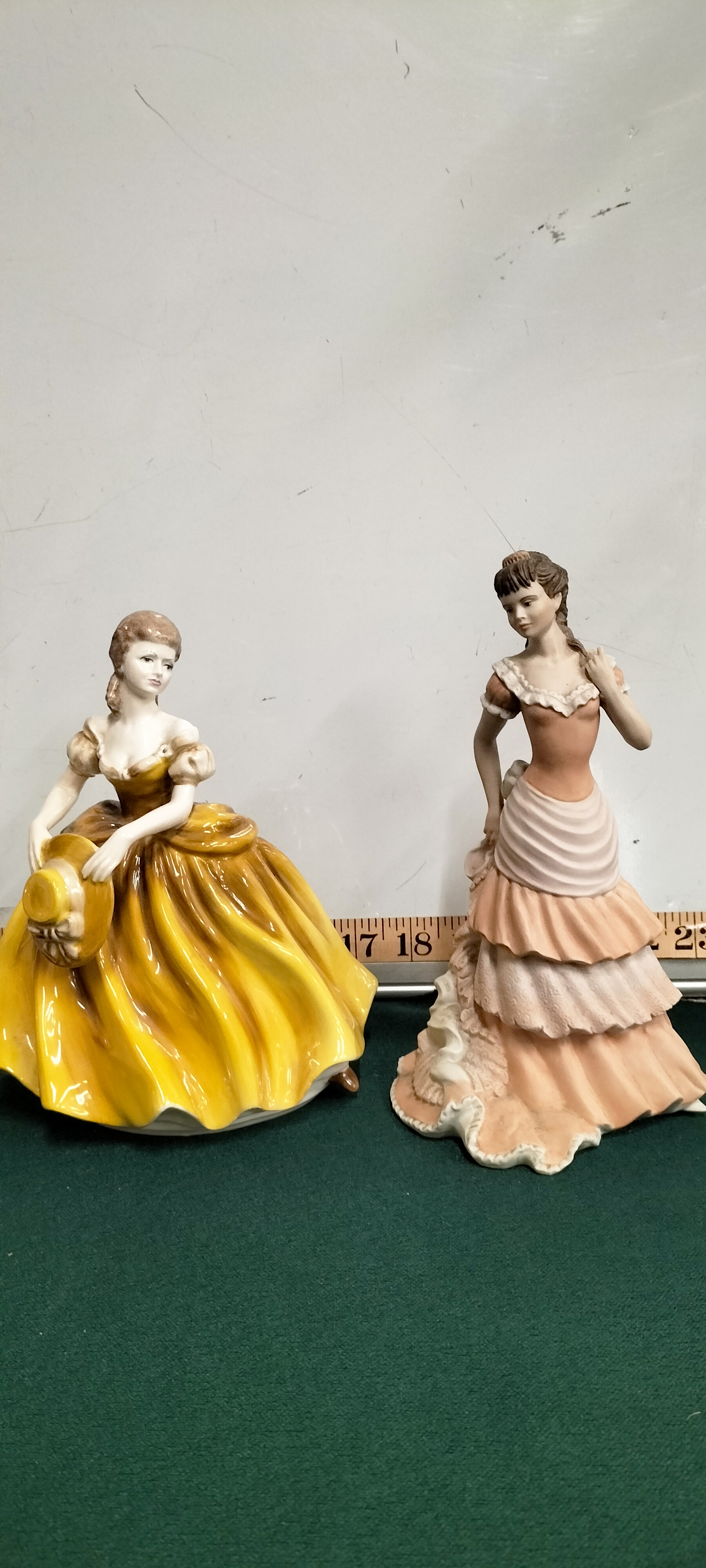 A Pair of Coalport Porcelain Figurines, Teresa and Operetta