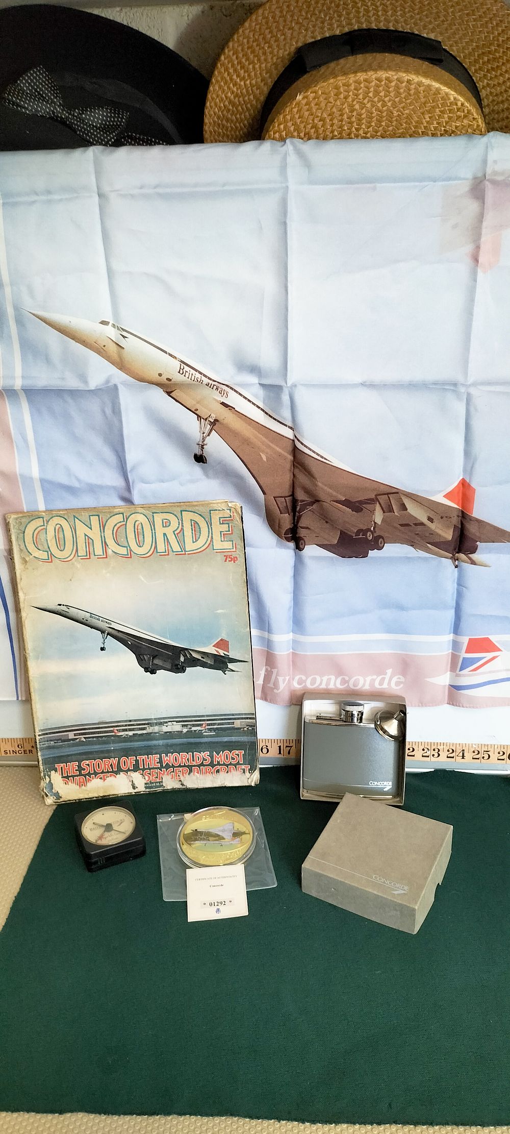 Lot 154 – A Collection of British Airways Concorde and British Airtours Memorabilia