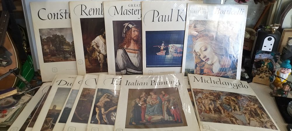 Lot 179 – A Collection of Vintage Art Publications from The Masters and Great Masters Series