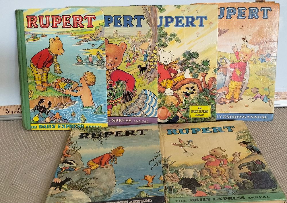 Lot 161 – A Collection of Rupert: The Daily Express Annuals. Daily Express, circa 1950-1975.