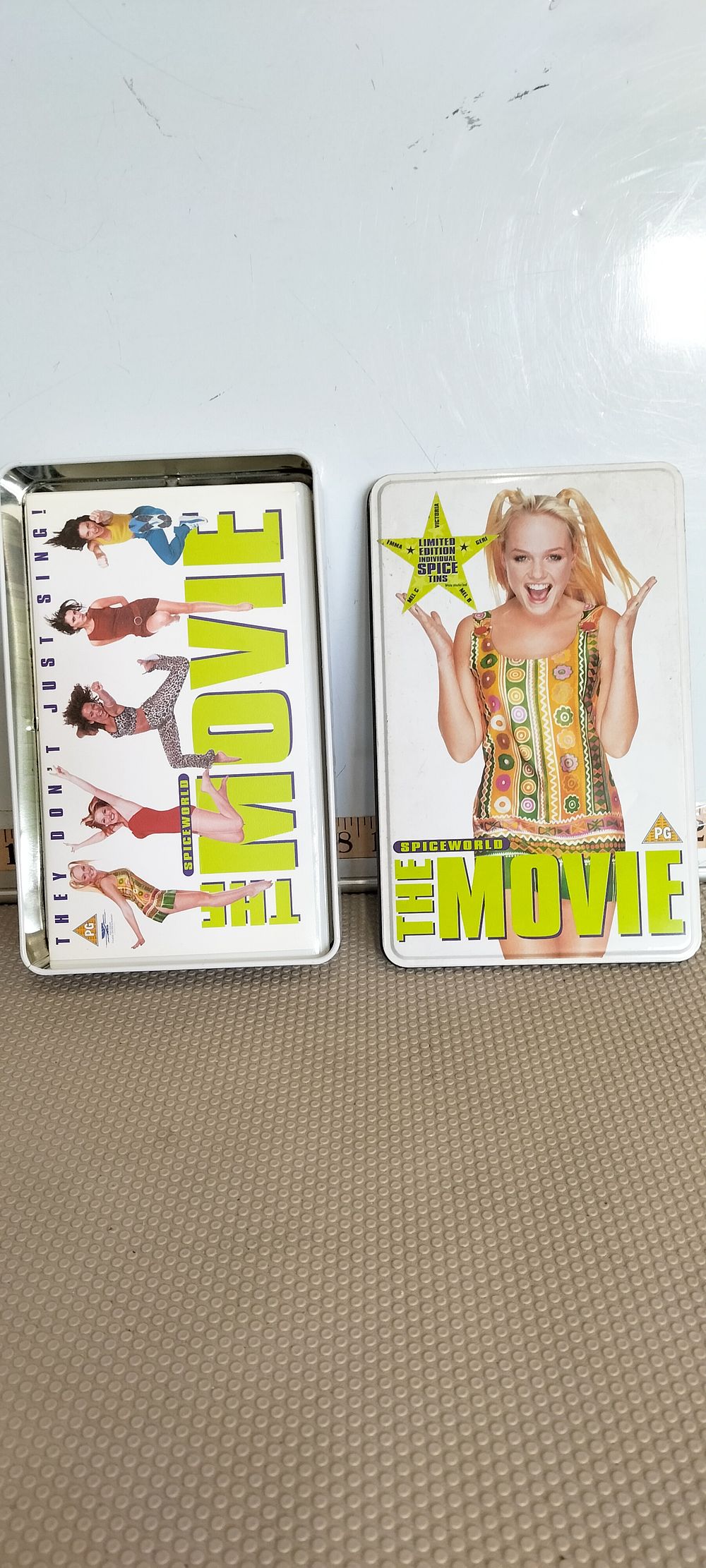 Lot 179 – Spice Girls Spiceworld The Movie Limited Edition Emma Bunton Tin and VHS Set
