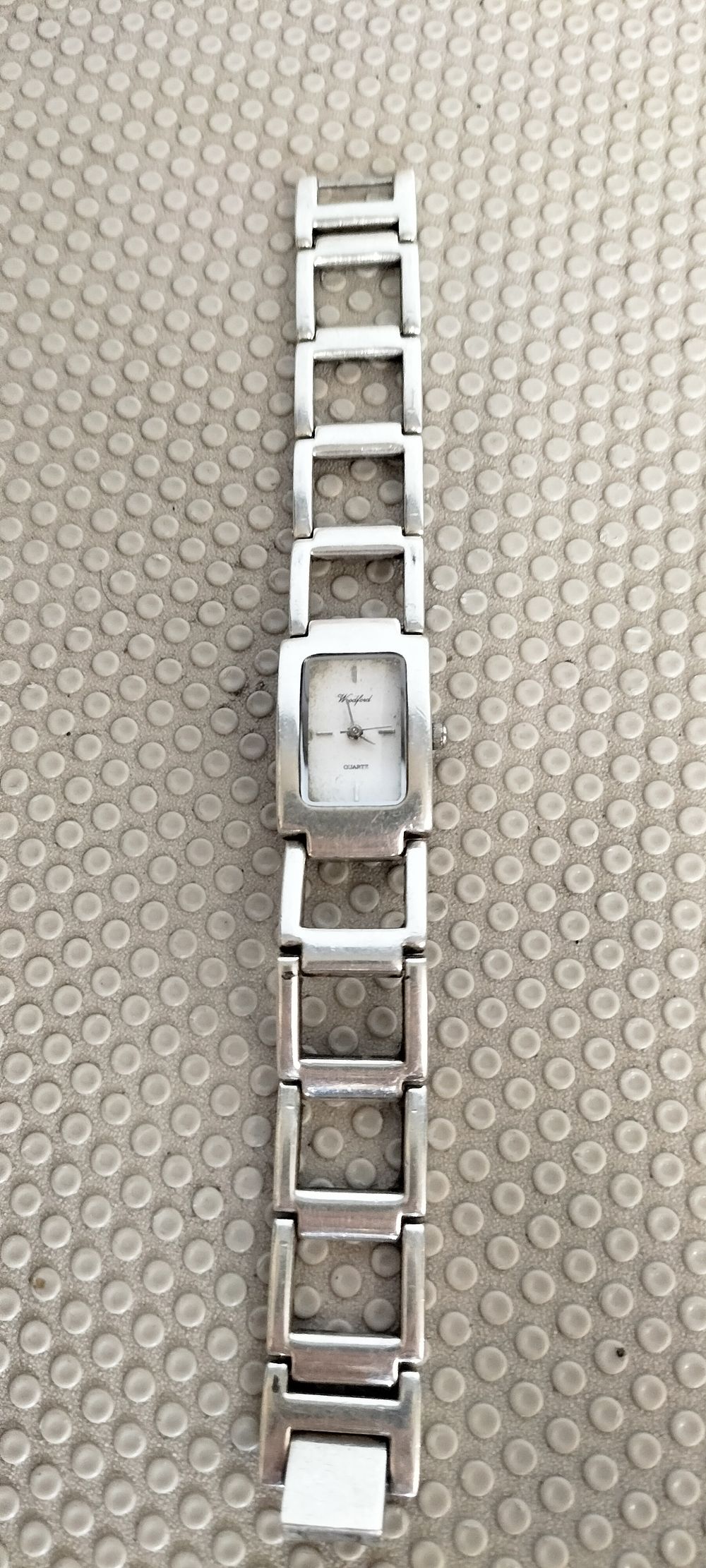 Lot 152 – Woodford Sterling Silver Quartz Ladies Bracelet Watch