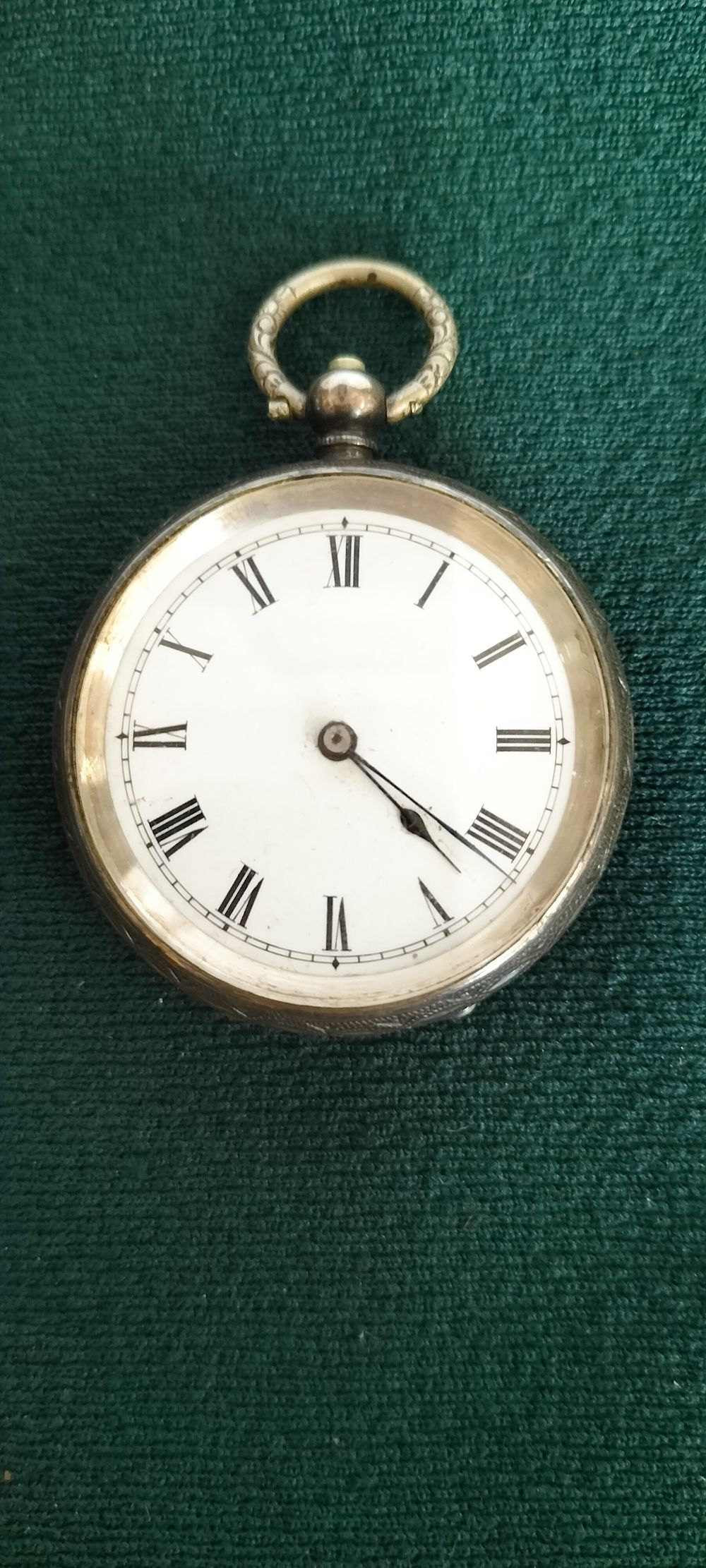 Lot 163 – Late 19th Century Swiss .935 Silver Open Face Key Wind Pocket Watch