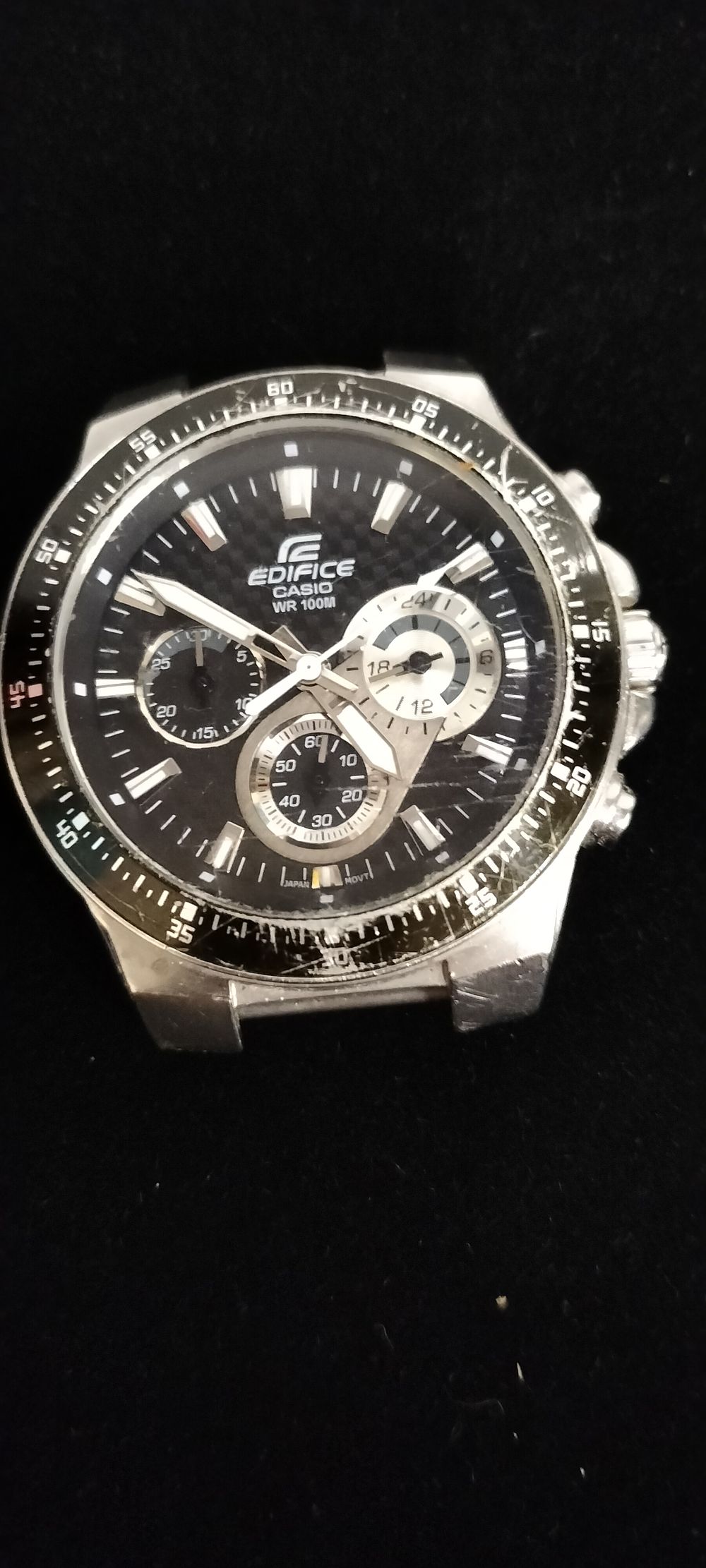 Lot 187 – Casio Edifice Chronograph Watch Head EF-552