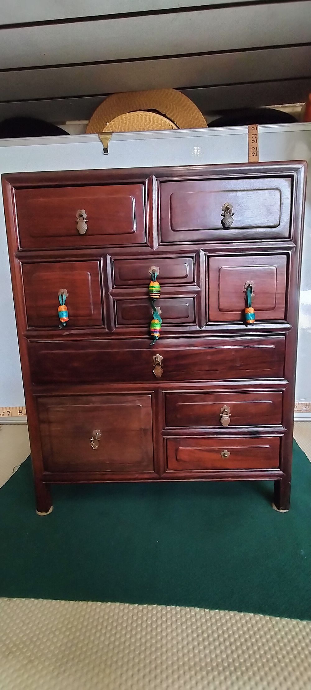 Lot 194 – A Hardwood Korean Style Multi Drawer Apothecary Chest