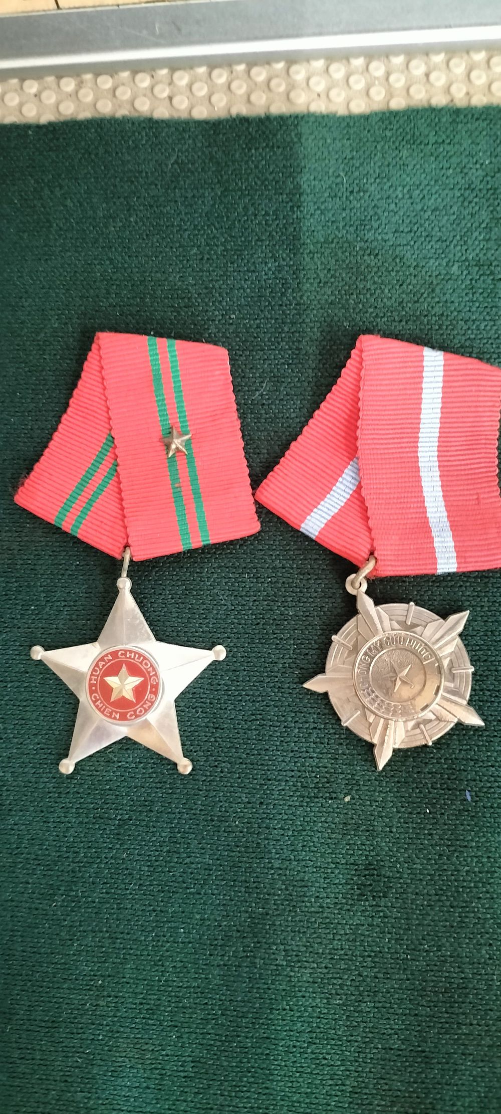 Lot 233 – Two Silver North Vietnamese Military Orders