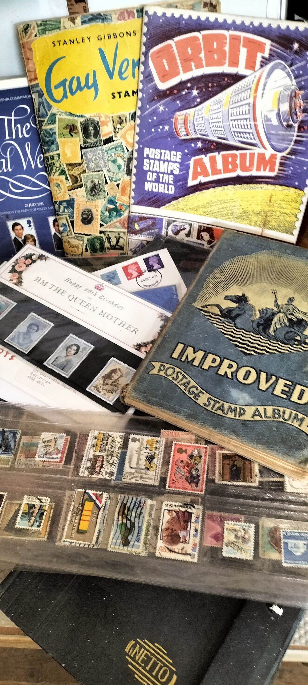 Lot 241 – A Large Paper Collection of Philatelic Stamp Albums and Mint Presentation Packs