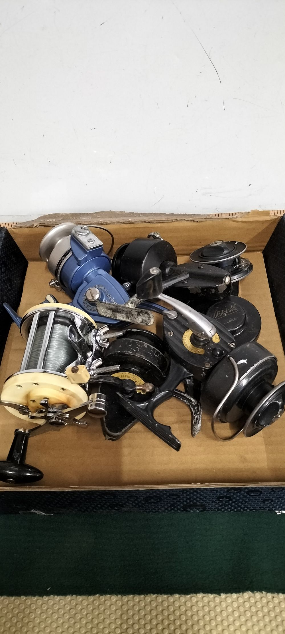 Lot 269 – A Collection of Metal and Plastic Mitchell and Intrepid Fishing Reels