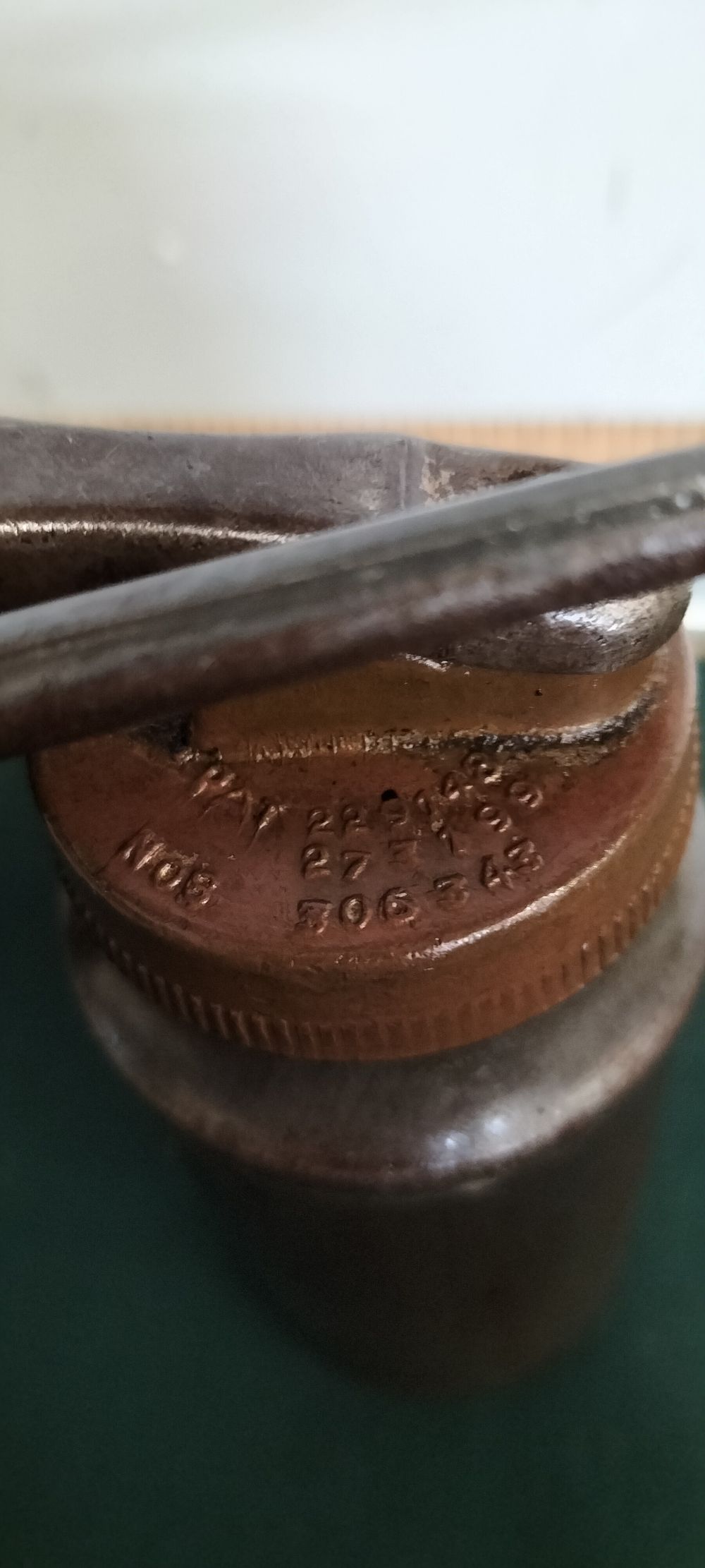Lot 169 – A Steel Wesco Trigger Operated Pump Oiler, Birmingham