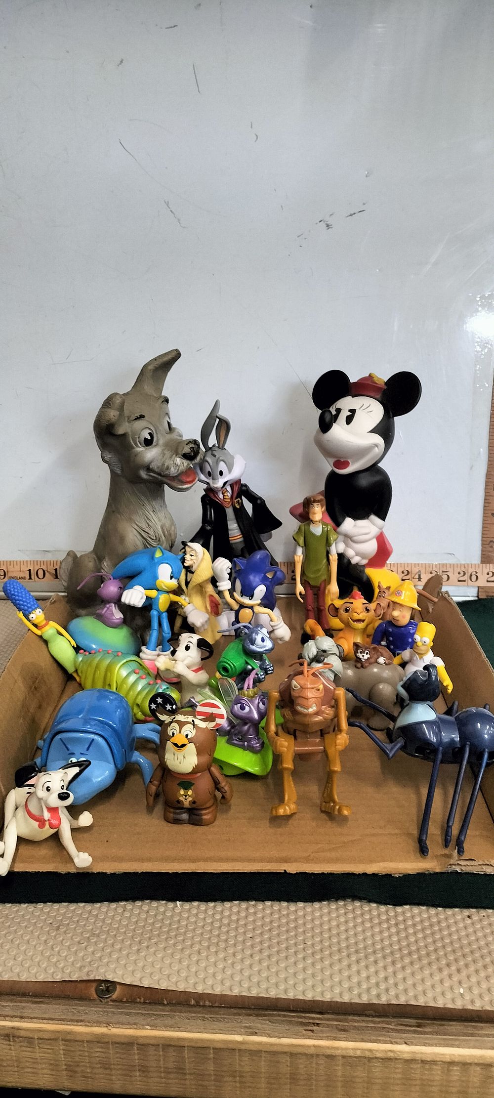 Lot 173 – A Plastic Licensed Character and Promotional Toy Collection