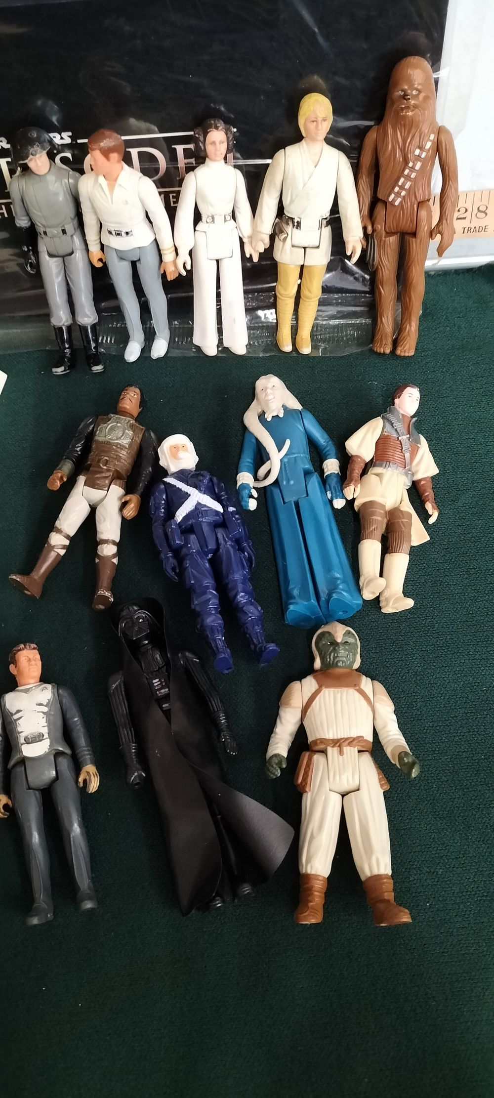 Lot 176 – A Plastic and Vinyl Star Wars Action Figure and Ephemera Collection