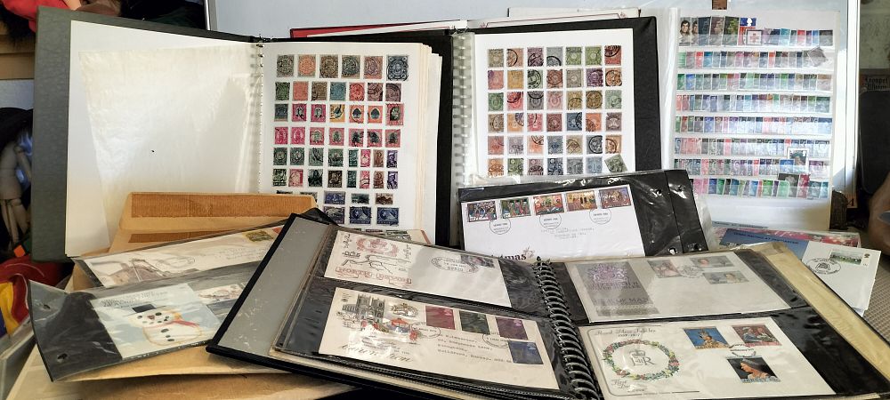 Lot 161 – A Paper and Plastic UK and Commonwealth Stamp and Cover Collection