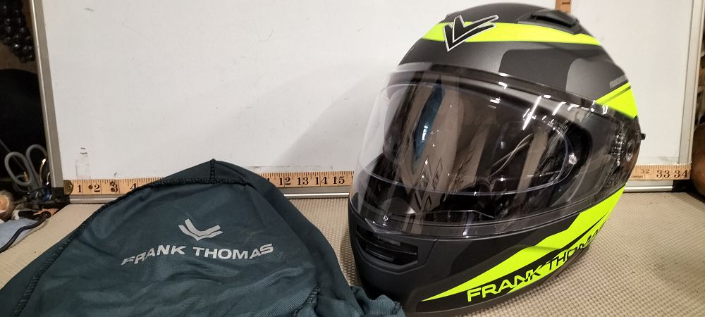 Lot 1 – Frank Thomas FT62 SV Tiger Modular Motorcycle Helmet