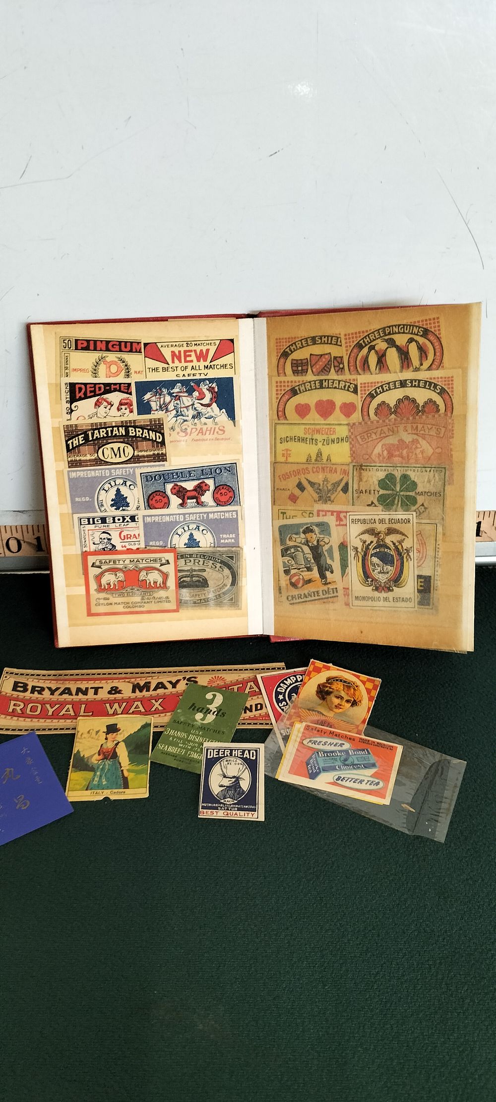 Lot 53 – A Collection of International Vintage Matchbox Labels and Trade Ephemera