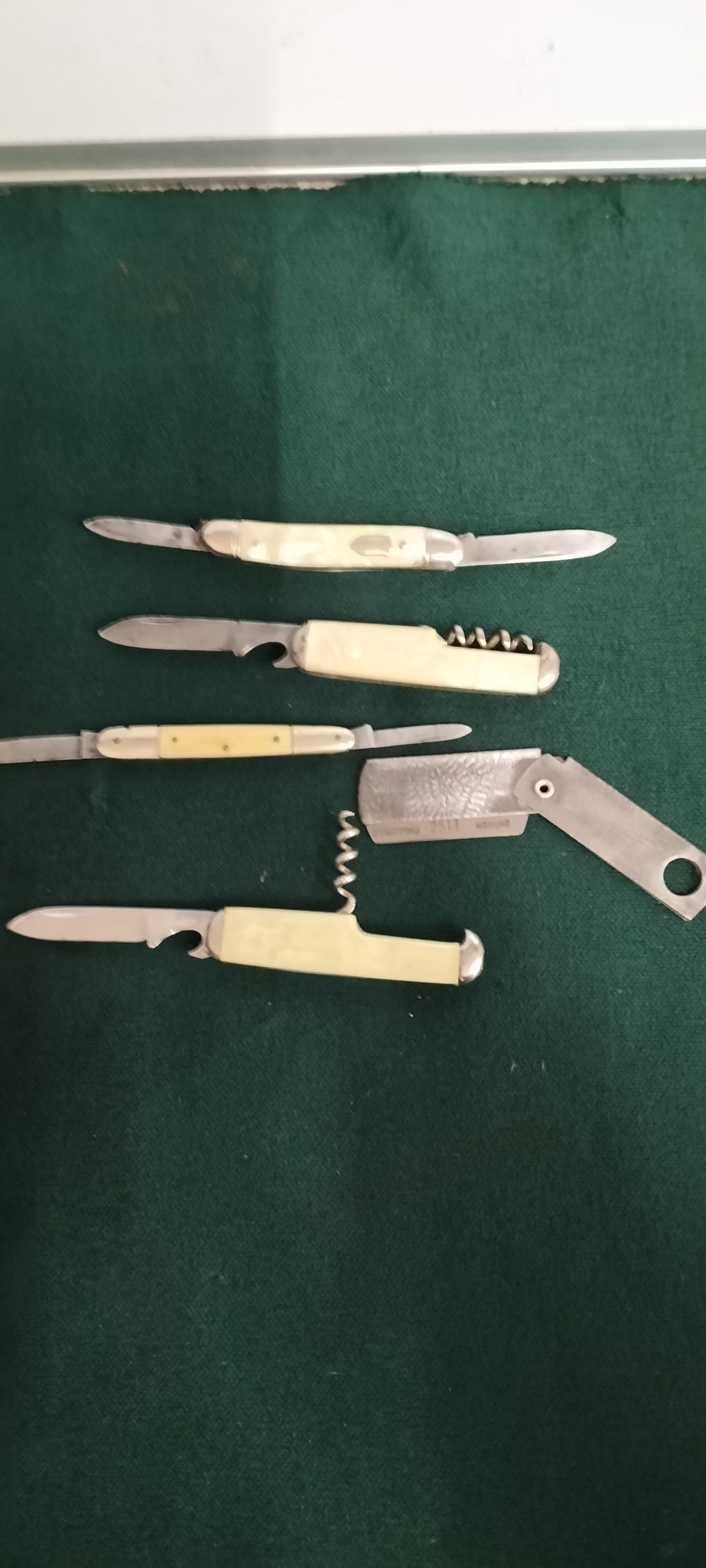 Lot 113 – A Collection of Carbon Steel Multi Tool and Pen Knives